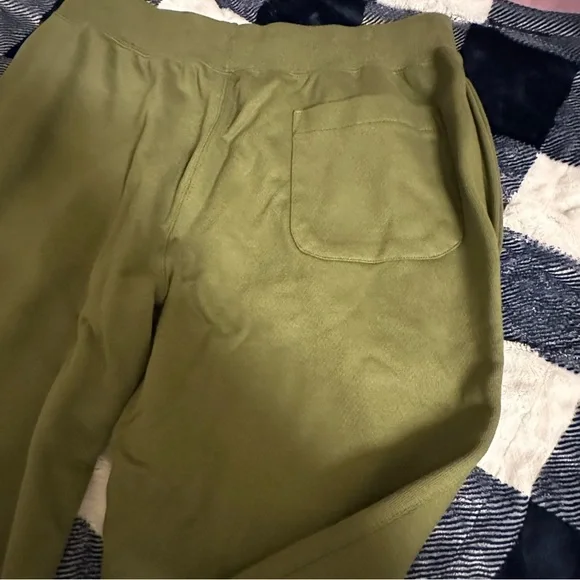 🔥 NEW Champion REVERSE WEAVE Jogger Pants OLIVE Men's LARGE - Picture 6 of 6